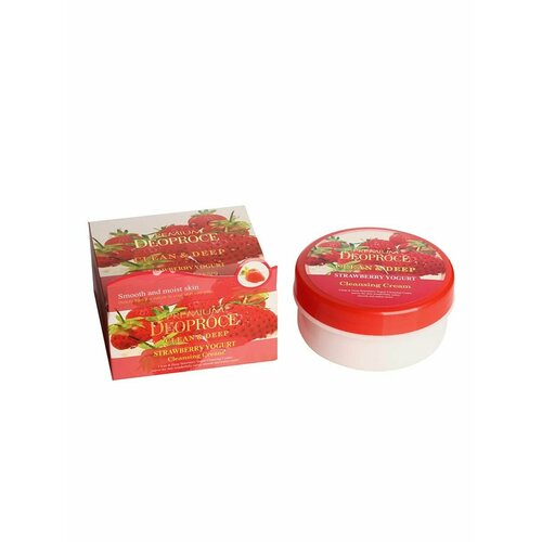 Крем для лица очищающий CLEAN DEEP STRAWBERRY YOGURT300г