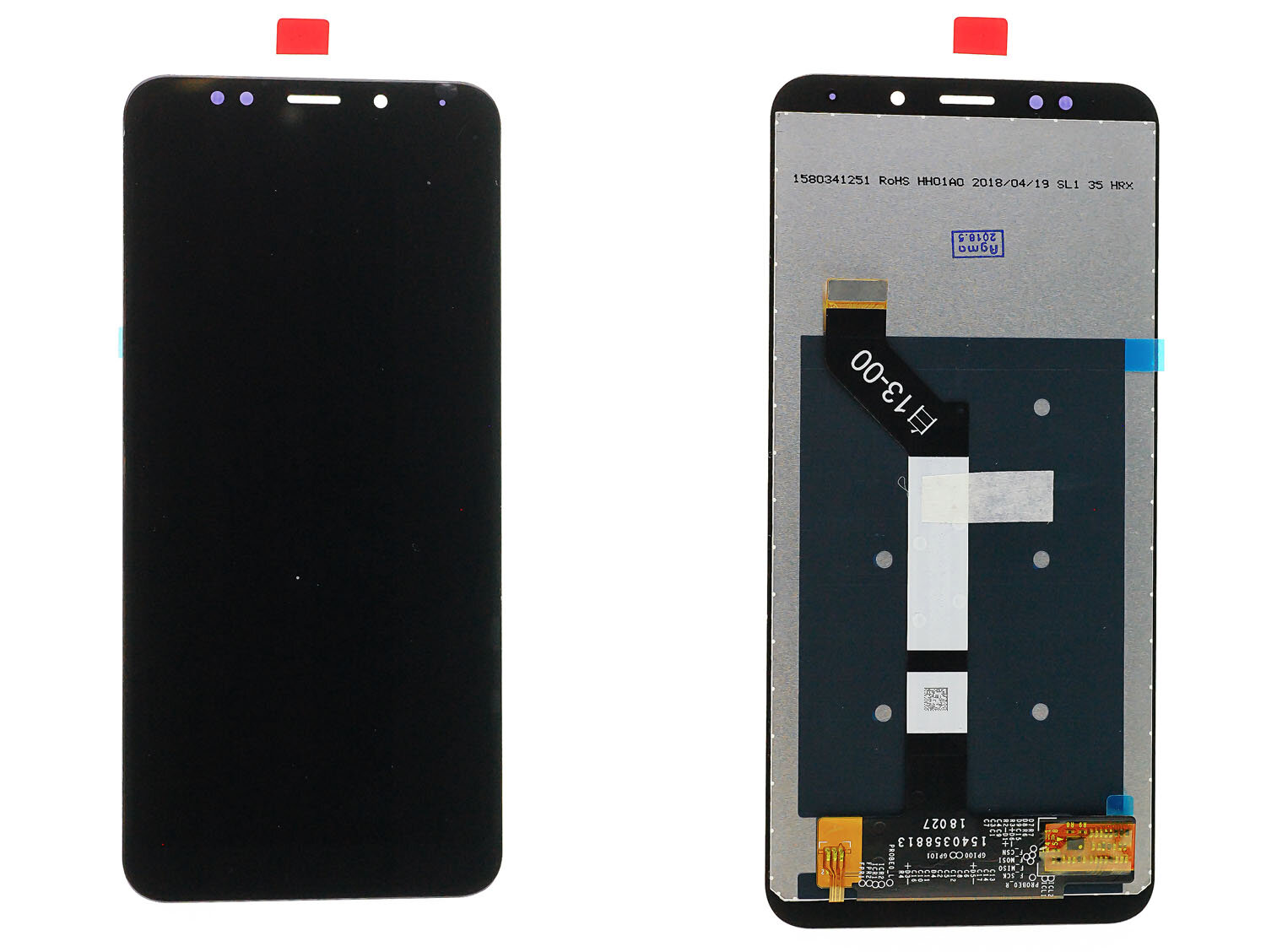 Дисплей для Xiaomi Redmi 5 Plus с тачскрином, черный