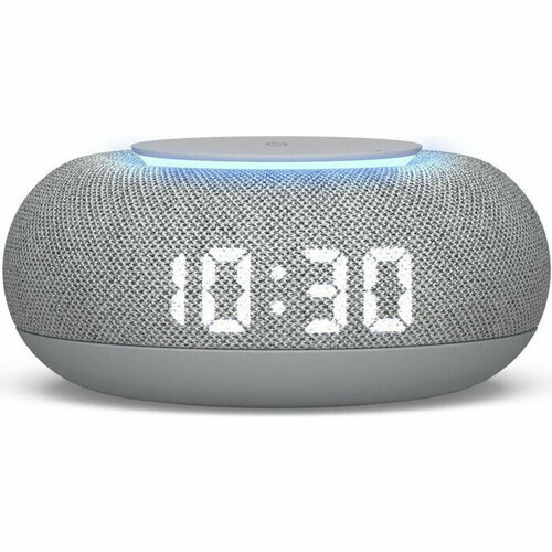 Умная колонка VK Капсула Мини с голосовым помощником Марусей светлый серый MRC02GY 850200₽