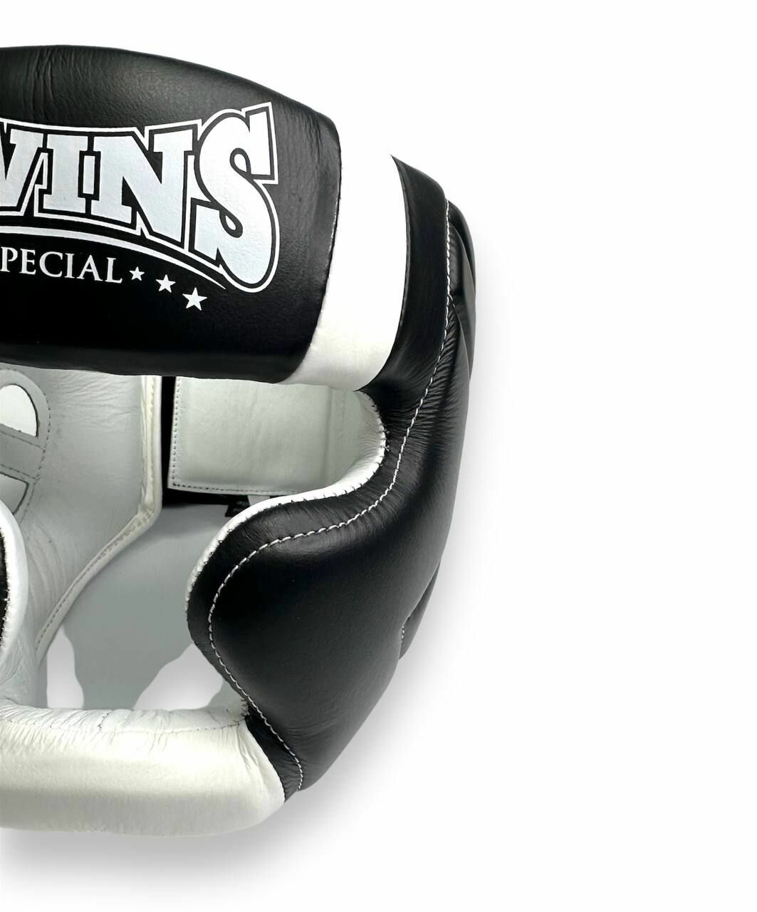 Шлем боксерский Twins Special HGL11 черно белый L