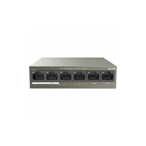 Коммутатор Tenda TEF1106P-4-63W PoE