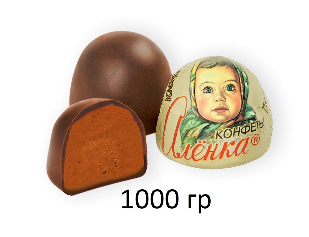 Конфеты Аленка крем-брюле купол, 1000 гр