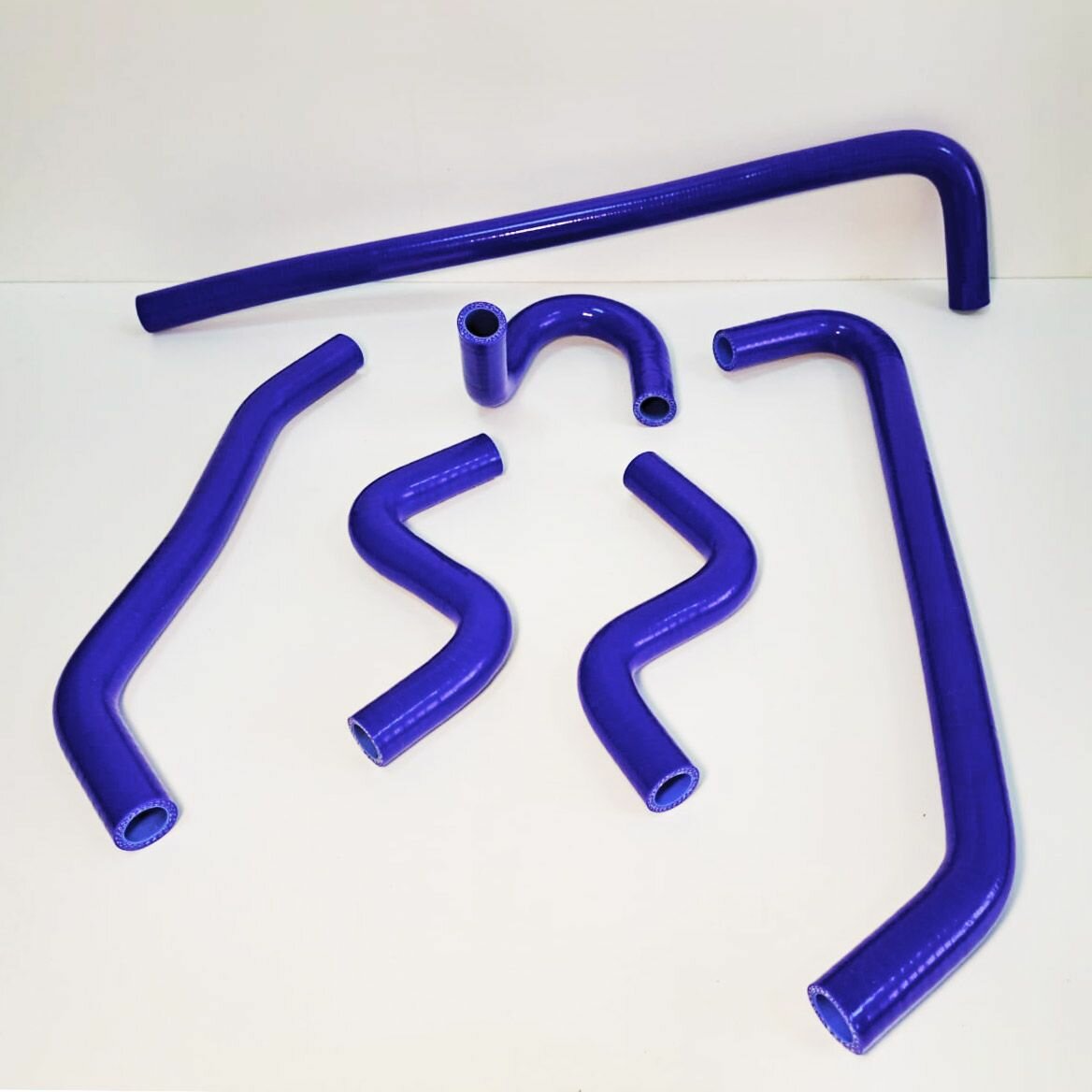 фото Патрубки отопителя ГАЗель Next дв. Cummins 2,8 c Webasto (к-т 6 шт) силикон