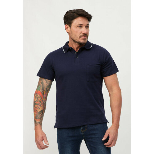 фото Поло morran brave, размер 54, синий