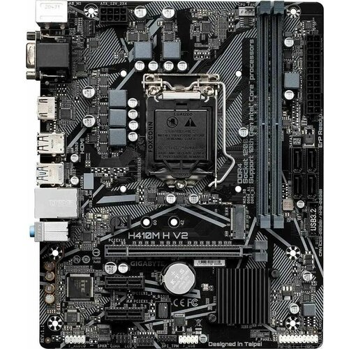 Материнская плата GIGABYTE H410M H V2 693000₽