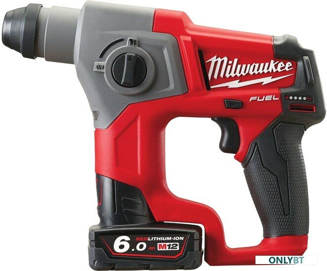 Перфоратор Milwaukee M12 CH-602X FUEL 4933451510 (с 2-мя АКБ, кейс)