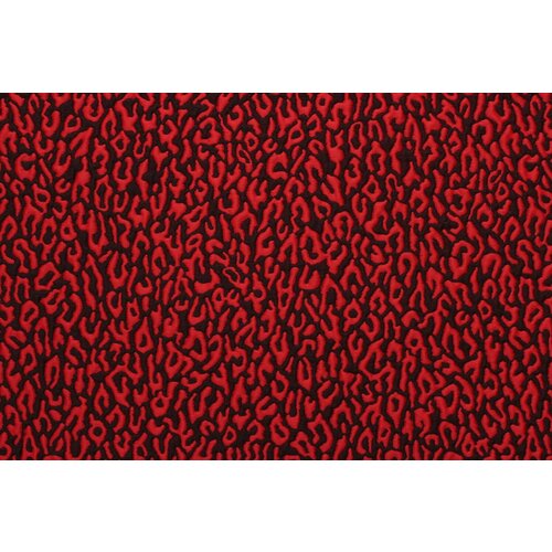 Ткань Жаккард-костюмный A. McQueen бордово-красный пятнистый узор, ш138см, 0,5 м