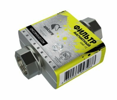 фото Фильтр магнитный для умягчения воды UMF-12 UNICORN