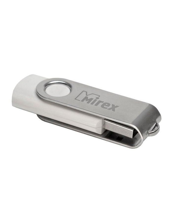 Флешка Mirex Swivel 8GB USB 2.0 Белый