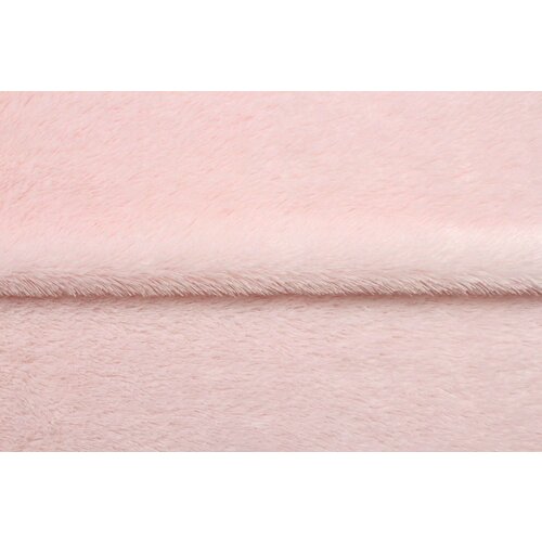 Ткань Мех искусственный пушистый бледно-розовый, 690 г/пм, ш150см, 0,5 м ткань мех искусственный пушистый ярко розовый 690 г пм ш150см 0 5 м