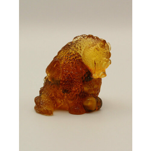 Сувенирная фигурка с янтарем Дракон