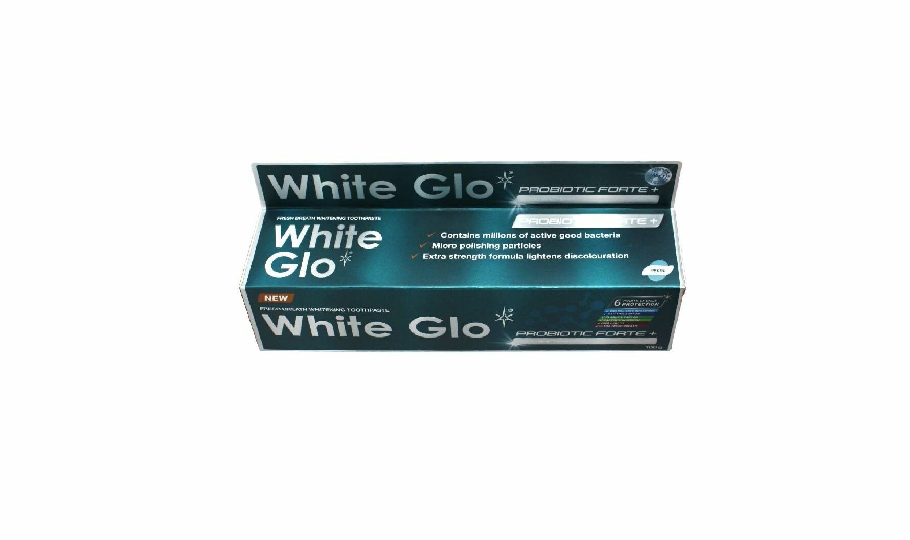 Зубная паста White Glo с пробиотиками 100г - фото №17