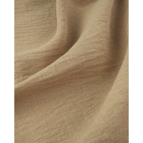 Ткань для шитья и рукоделия Лён костюмный Дантил 1 м * 150 см, бежевый 006 лён натуральный с крэш эффектом белый 1 2м