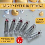Набор губных помад Anastasia 6 штук (сет-2)