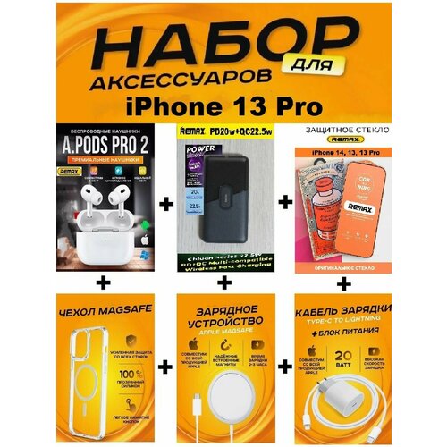 Подарочный набор Аксессуаров для iPhone 13 Pro 549900₽