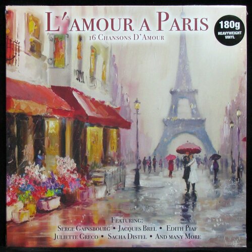 Виниловая пластинка MMi V/A – L'amour A Paris (16 Chansons D'amour)