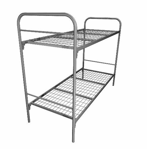 фото Кровать металлическая двухъярусная Э-2(90)