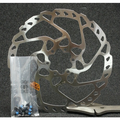 Тормозной диск для велосипеда Shimano RT-66 180мм ротор велосипедный alhonga hj dxr1806 180мм 6 болтов нержавеющая сталь серебристый 6 171806