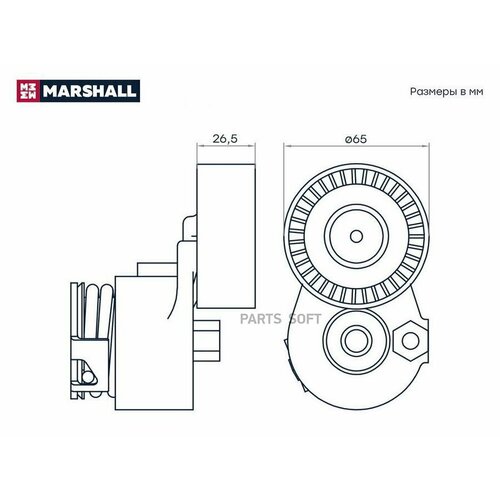 фото Marshall ms4952 натяжитель прив. ремня