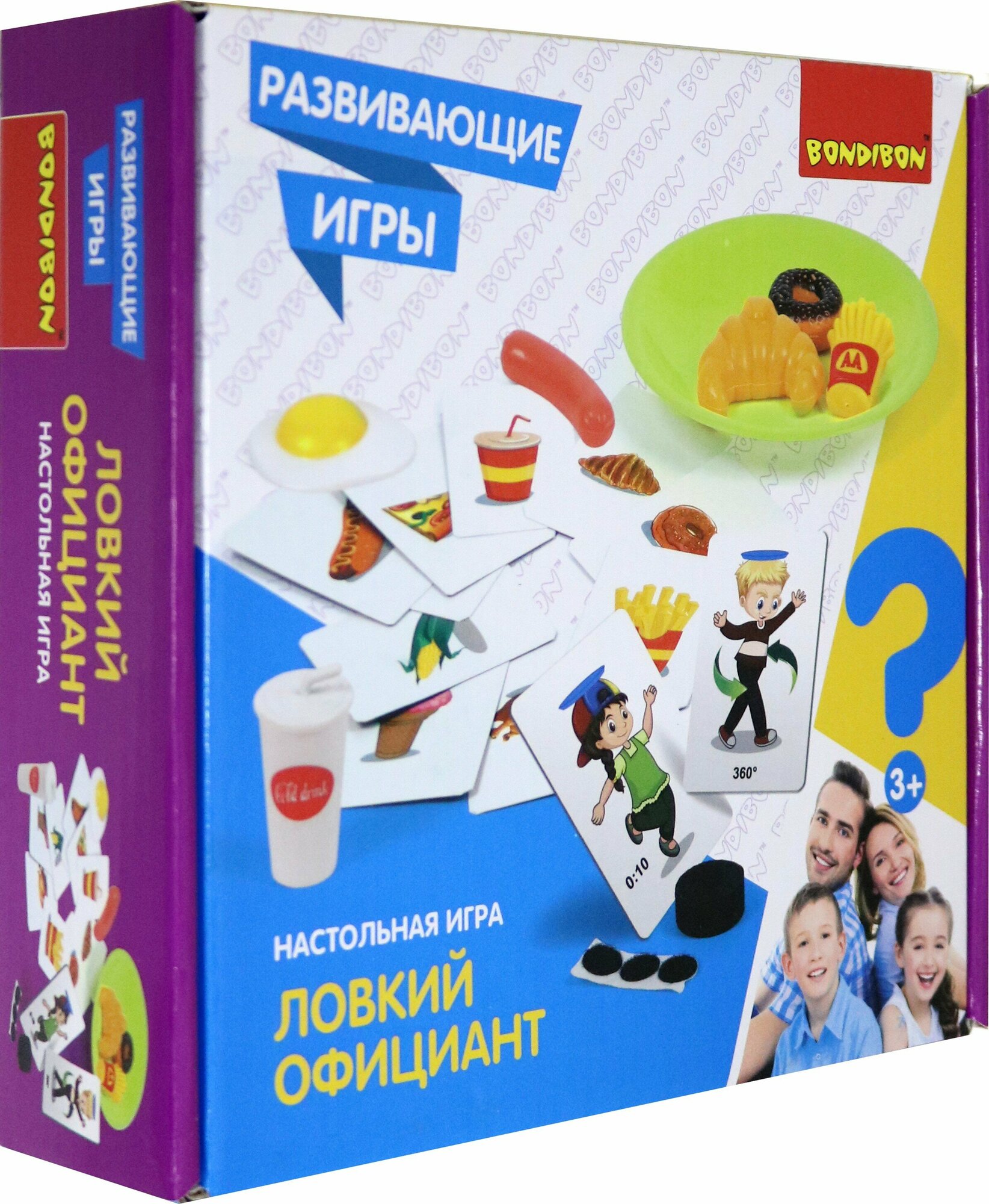 Игра настольная «ЛОВКИЙ ОФИЦИАНТ» (ВВ4514) Bondibon - фото №19