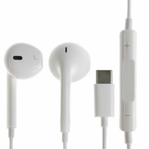 Наушники S852 проводные вкладыши Type-C 125 м белые 56100₽