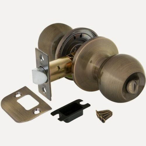 Изображение товара Ручка защелка Punto DK672 AB-BK (6072 AB-B ) (фик.) бронза