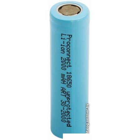 Аккумулятор PROconnect 18650 2000mAh 30-2000-01