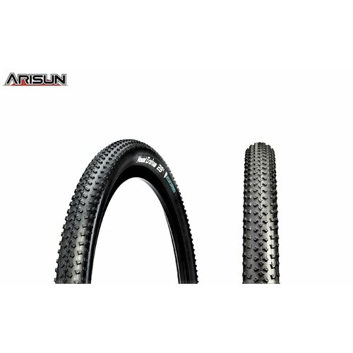 Покрышка велосипедная ARISUN 26x 2.00 (50-559), MOUNT GRAHAM, CROSS COUNTRY, KD (Антипрокол кевлар 1.5мм), Wire, 60TPI, черная arisun at 12 27 10 r14