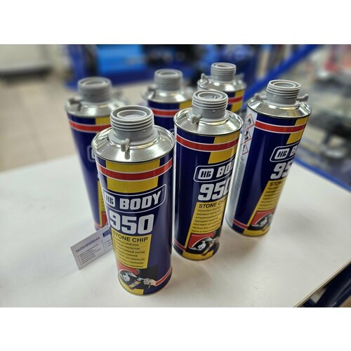 Антигравий BODY 950 Серый евробаллон 1л упаковка 6шт 6800₽