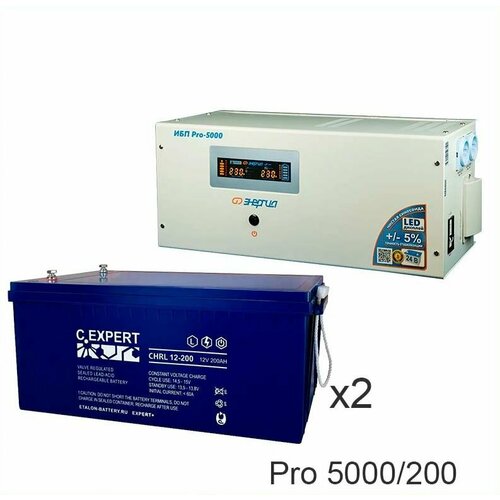 Энергия PRO-5000 + ETALON CHRL 12-200