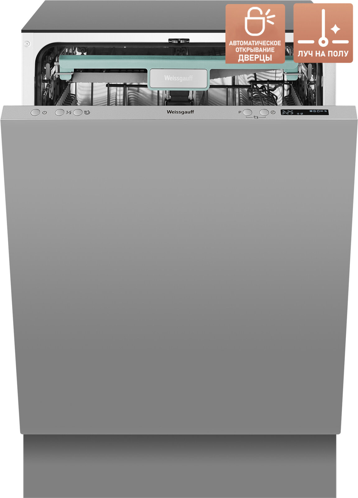 Посудомоечная машина полноразмерная WEISSGAUFF BDW 6063 D - фото №9