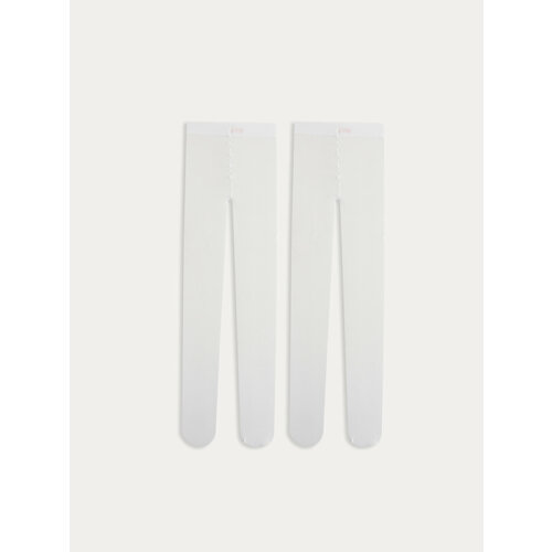 Колготки LC Waikiki, размер 3-4 года, белый футболка adidas размер 3 4y [mety] белый