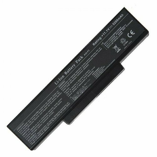 аккумулятор oem совместимый с a32 f2 a32 f3 для ноутбука asus a9 11 1v 5200mah черный Аккумулятор для ноутбука A32-F3 для Asus A9, F2, F3, Z53, M51, 4400mAh, 11.1V