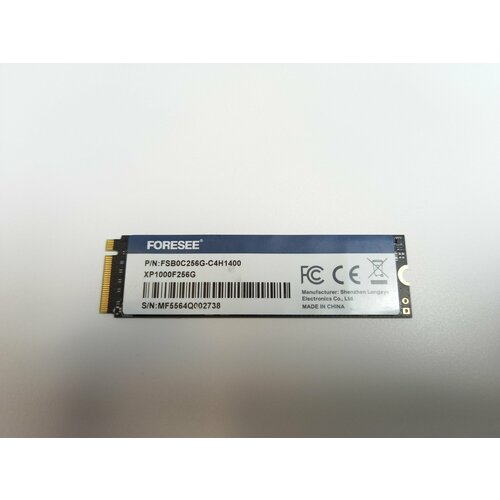 Накопитель SSD M2 FORESEE XP1000F256G 256Гб 190000₽