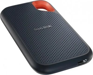 500 ГБ Внешний SSD SanDisk Extreme Portable V2, USB 3.2 Gen 2 Type-C, черный