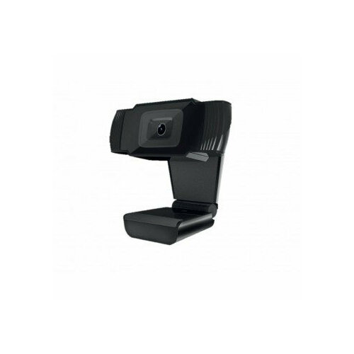 CBR CW 855FHD Black, Веб-камера с матрицей 3 МП, разрешение видео 1920х1080, USB 2.0, встроенный микрофон с шумоподавлением, фикс. фокус, крепление на мониторе, длина кабеля 1,8 м, цвет чёрный