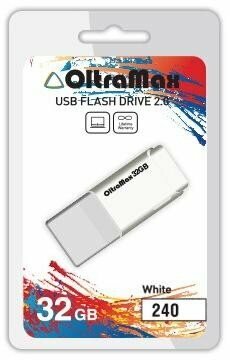 USB флэш-накопитель (OLTRAMAX OM-32GB-240-белый)