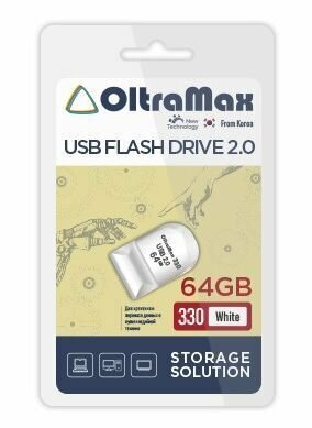 USB флэш-накопитель (OLTRAMAX OM-64GB-330-White)