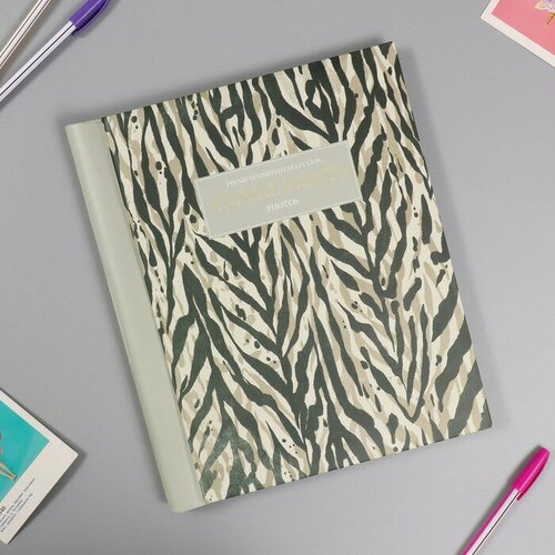 SUI Фотоальбом на 10 магнитных листов 23х28 см внутр спираль Animal print Шкурки 1 731₽