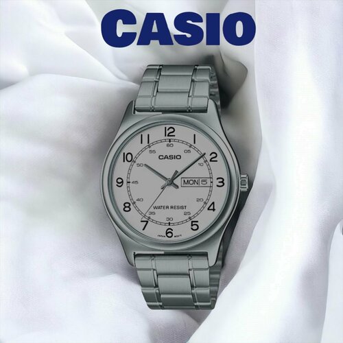 Наручные часы CASIO, серебряный