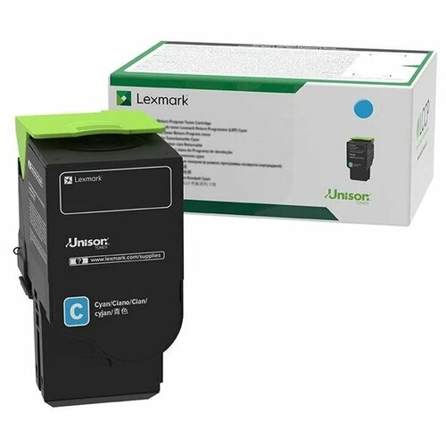 Картридж F+ (78C5XCE) для Lexmark CX421adn/ CS521dn/ CX522ade/ CS622de/ CX625a Cyan, 5000 стр.