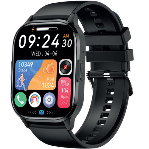 Fontel Умные часы Fontel iWatch 10 Amoled, черный