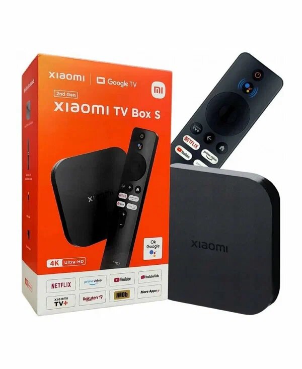 ТВ-приставка Xiaomi Mi Box S 4K 2nd Gen