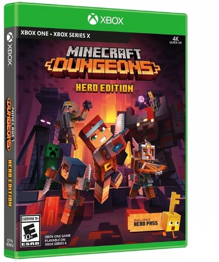 Игра Minecraft Dungeons. Hero Edition расширенное издание для Xbox One/Series X|S