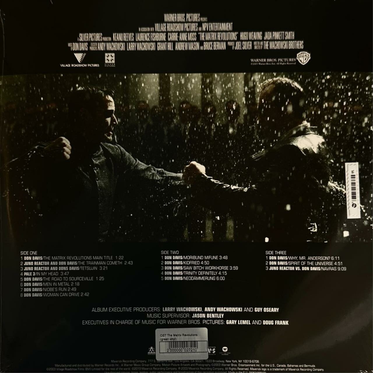 Саундтрек Саундтрек - The Matrix Revolutions (colour, 2 LP) WM - фото №9