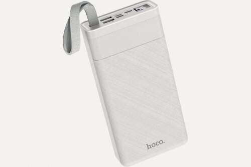 Изображение товара Внешний аккумулятор Hoco J73, 30000mAh, 2A, с дисплеем, белый