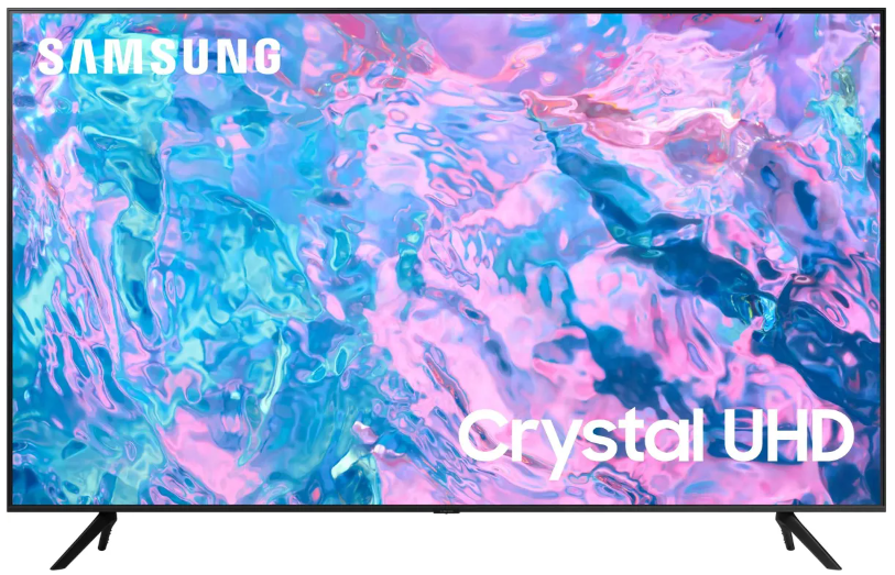 43" Телевизор Samsung UE43CU7100U 2023, черный