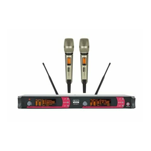 Радиосистема двухканальная Xline MD-262A-D 2412500₽