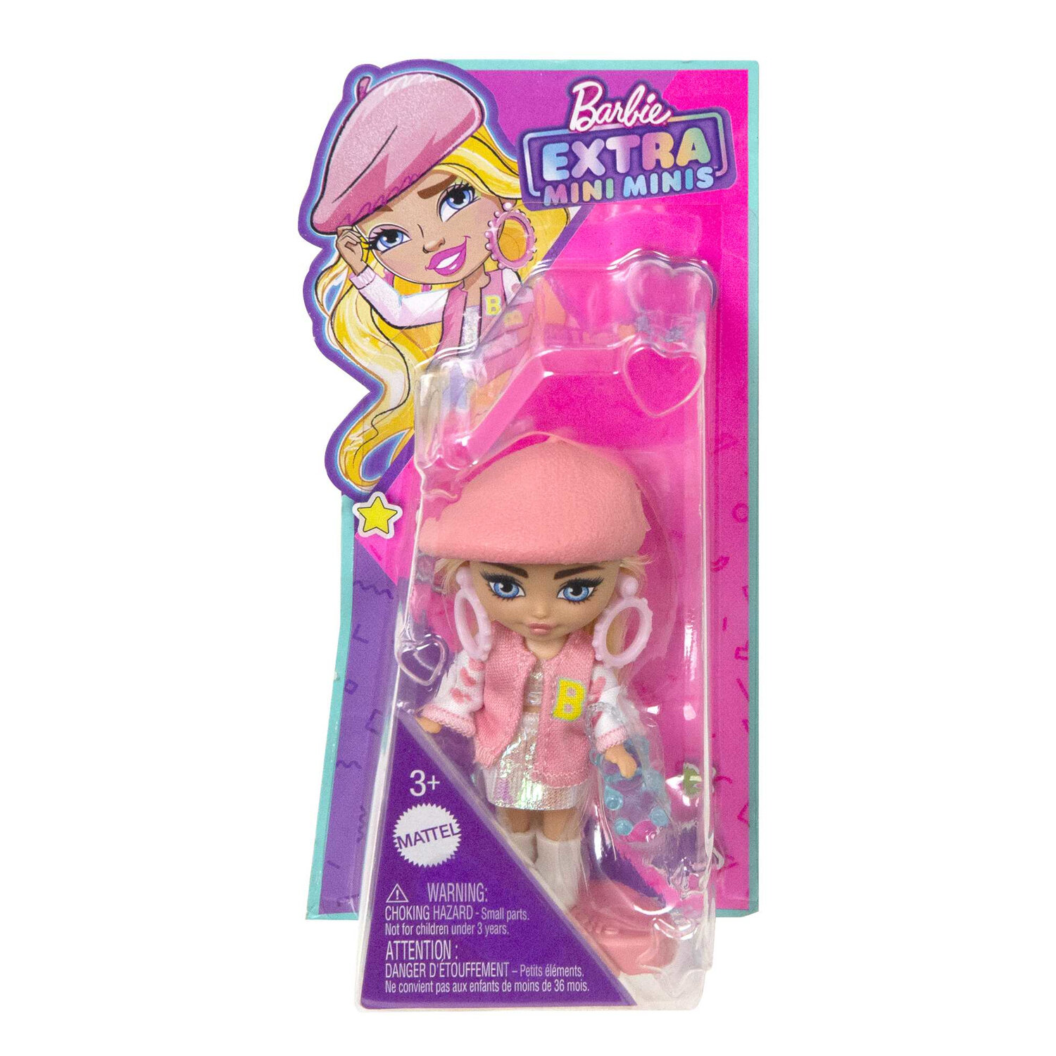 Кукла Barbie Экстра мини Блондинка - фото №8