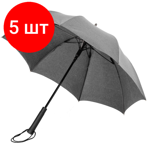 Зонт-трость Проект 111, серый